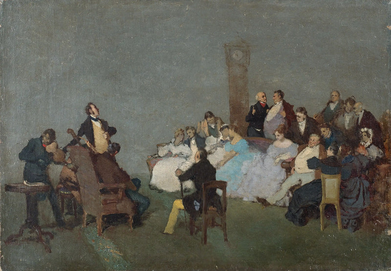 Konserten - Jean-Baptiste Camille Corot