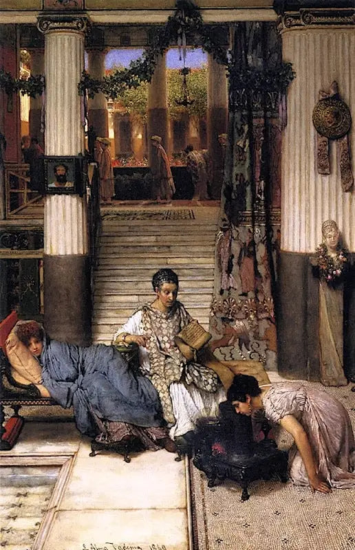 Den convalescent - Lawrence Alma-Tadema