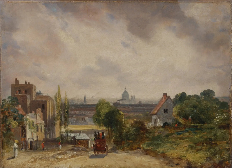 Sir Richard Steeles stuga, Hampstead - John Constable