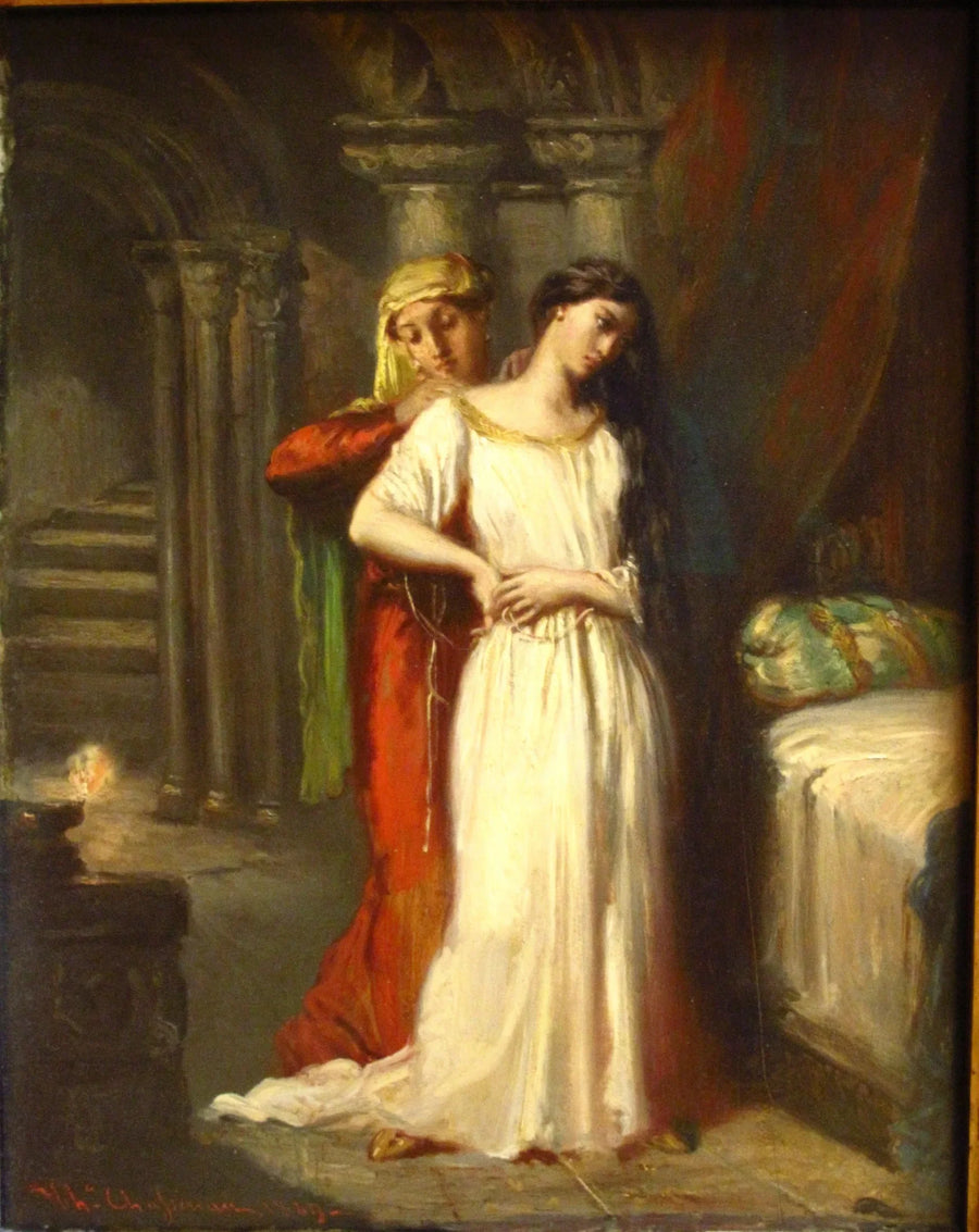 Desdémone's kväll - Théodore Chassériau