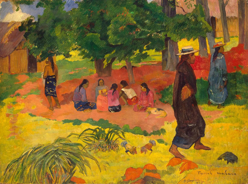 Solnedgången - Paul Gauguin