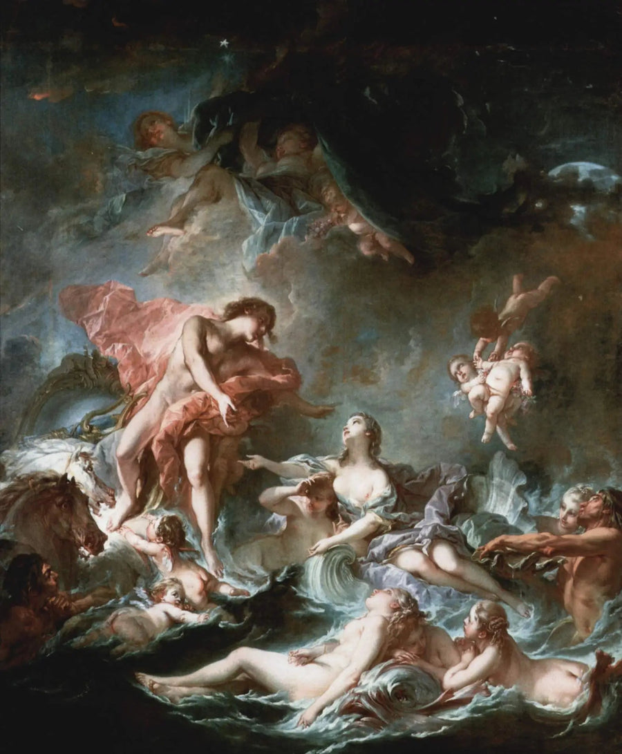 Solnedgången - François Boucher