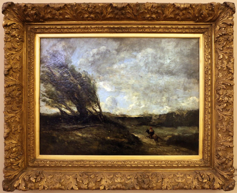 Vindstöt - Jean-Baptiste Camille Corot