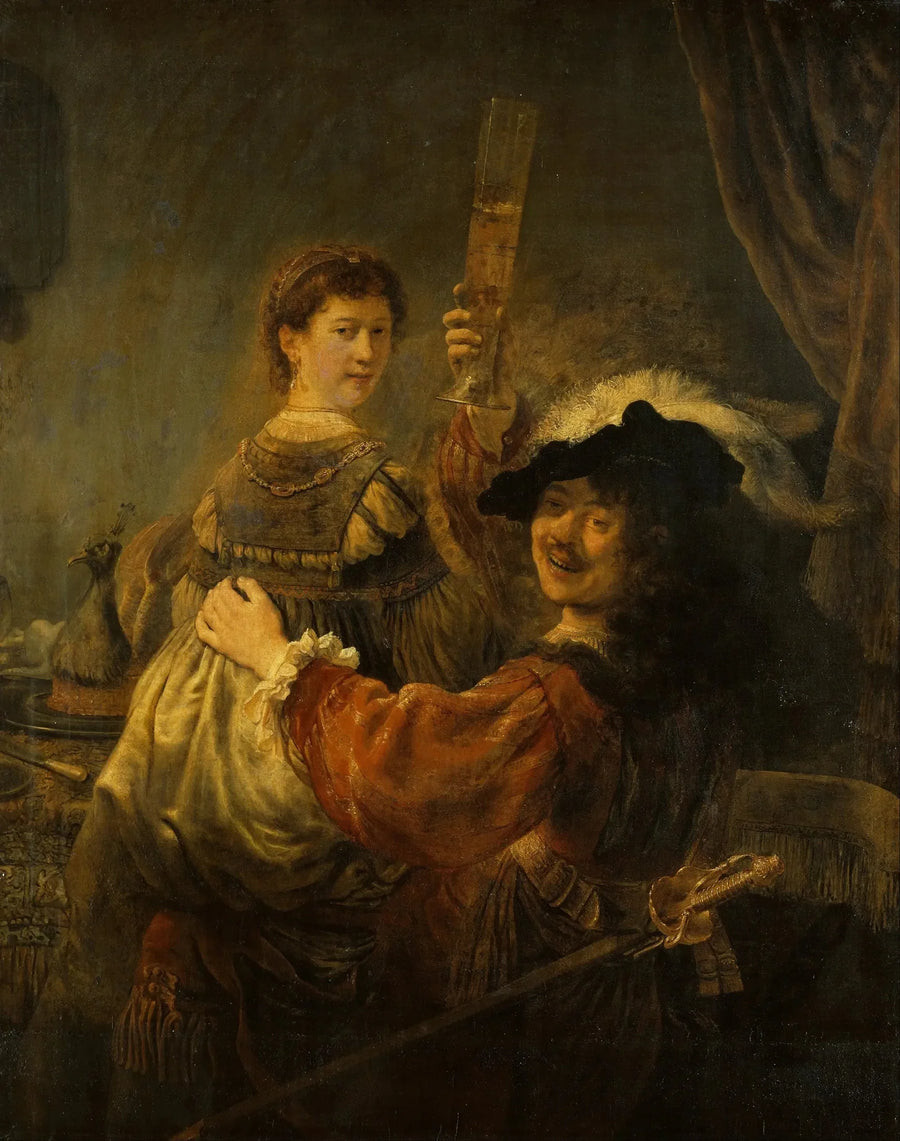 Det lyckliga paret - Rembrandt