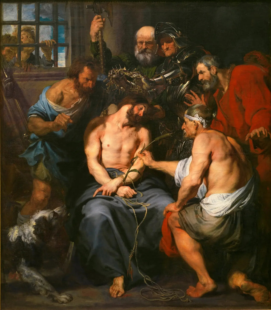 Kroning av törnen - Antoine van Dyck