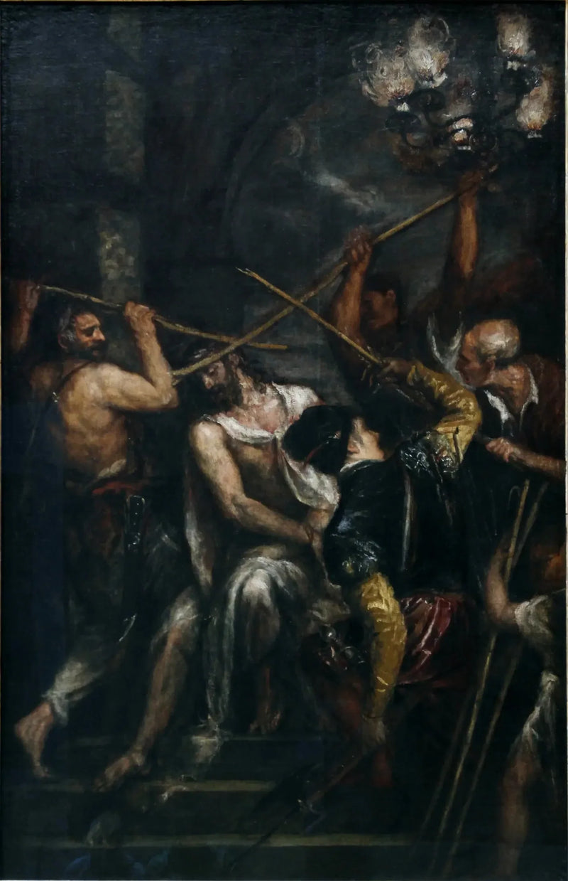 Kristi kröning av törnen - Titian