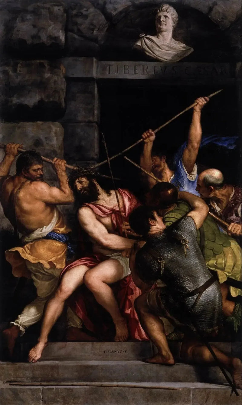 Kristi kröning av törnen - Titian