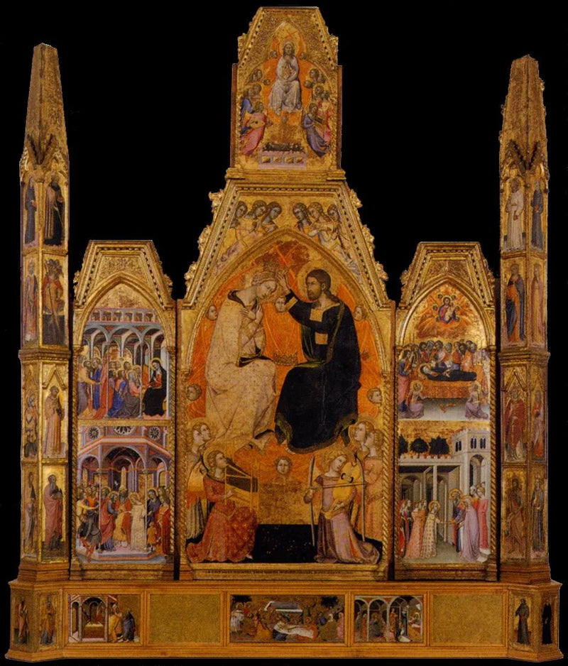 Virgins kröning - Bartolo di Fredi