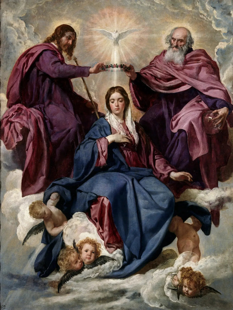 Madonnans kröning - Diego Velázquez