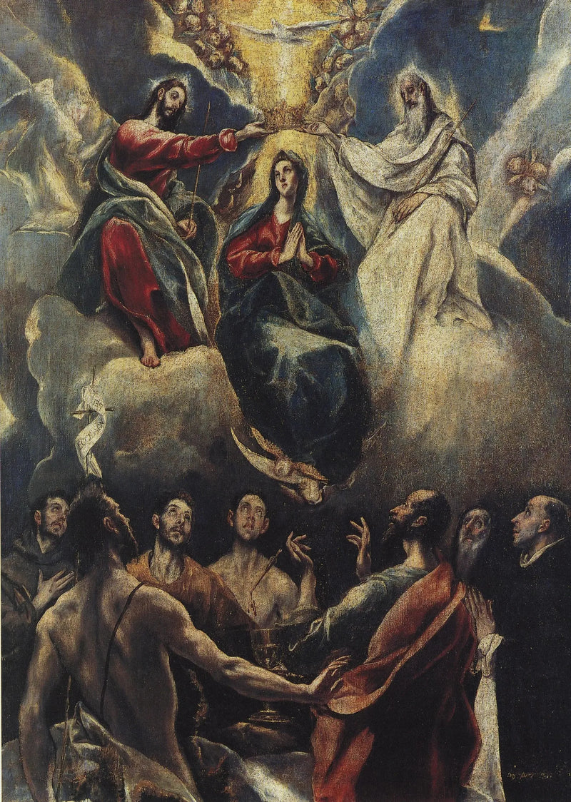 Vårdnad av Jungfrun - El Greco