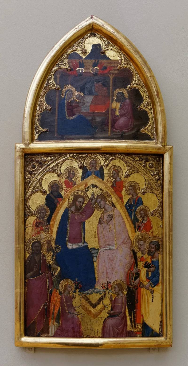 Viergekröningen - Jacopo di Cione