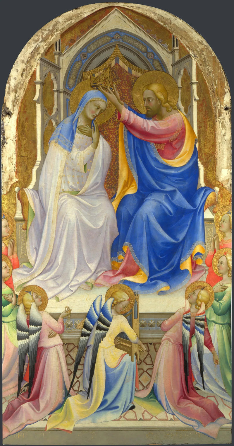 Madonnans kröning - Lorenzo Monaco