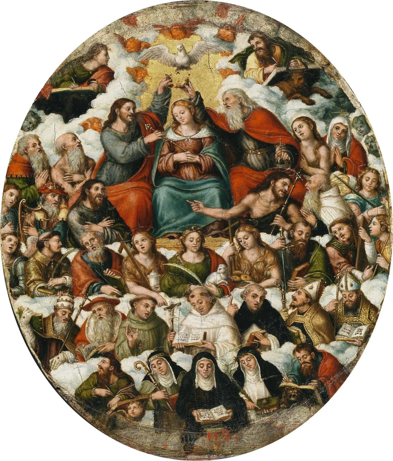 Madonnans kröning - Vicente Masip