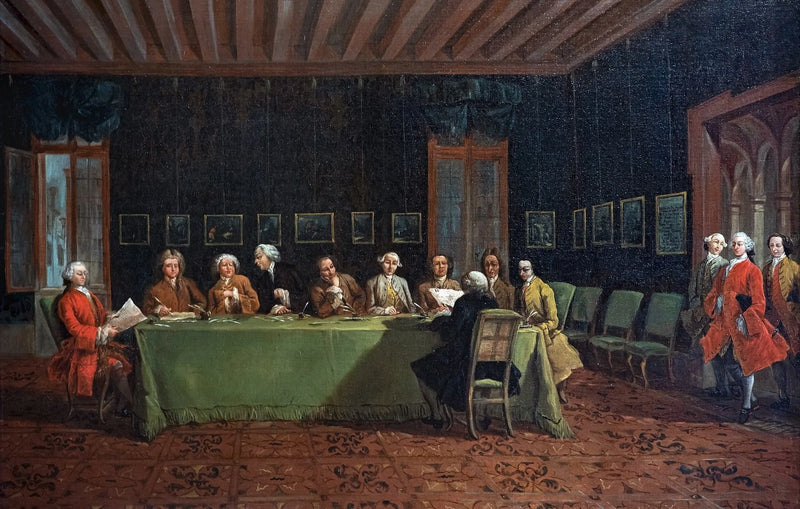 Den diplomatiska klostret - Francesco Guardi