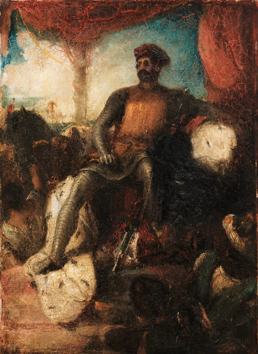 Korsfararen - Eugène Delacroix