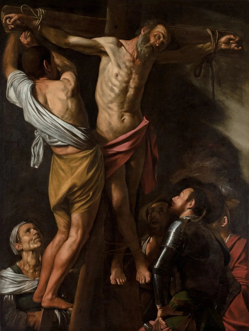 Korsfästelsen av Sankt Andreas - Caravaggio