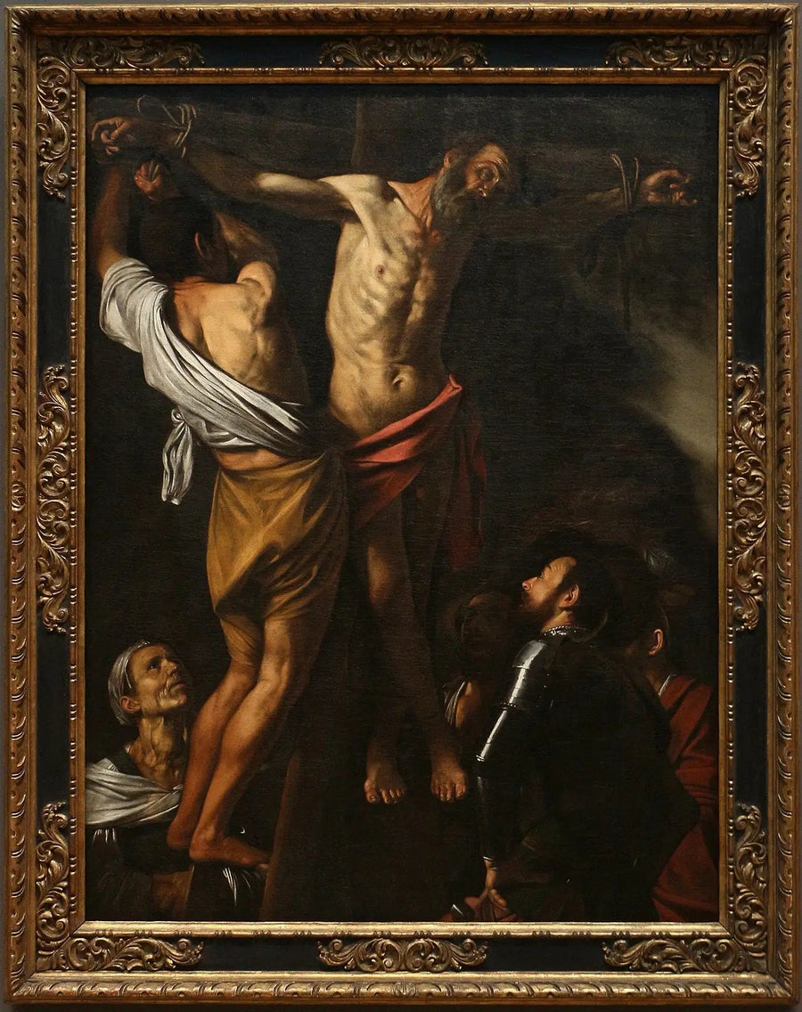 Korsfästelsen av Sankt Andreas - Caravaggio