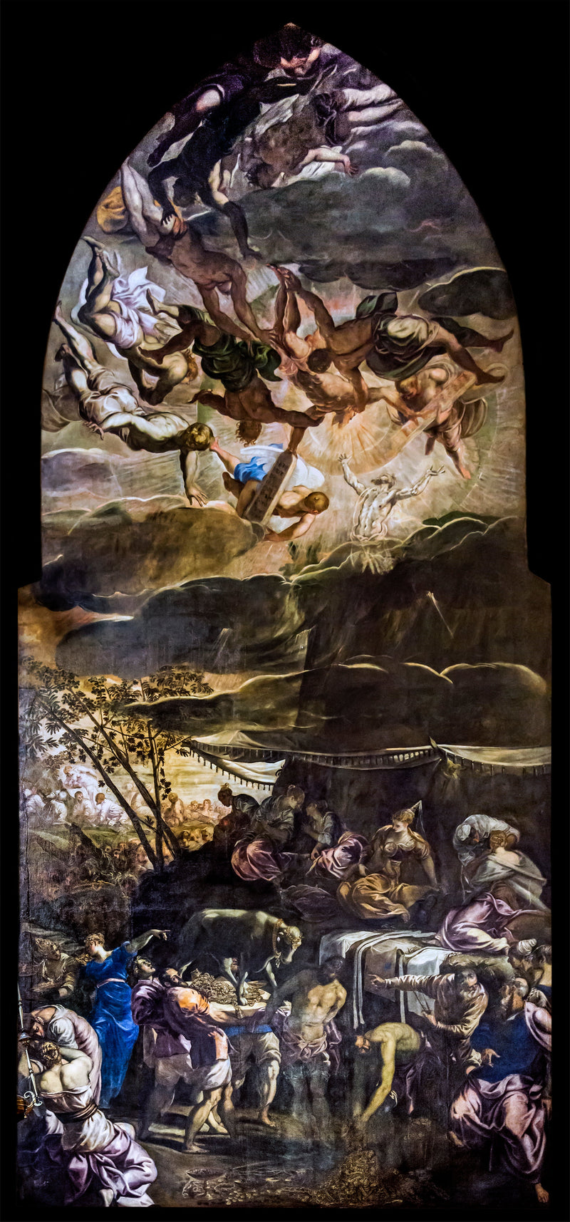 Guldkalvens dyrkan - Jacopo Tintoretto
