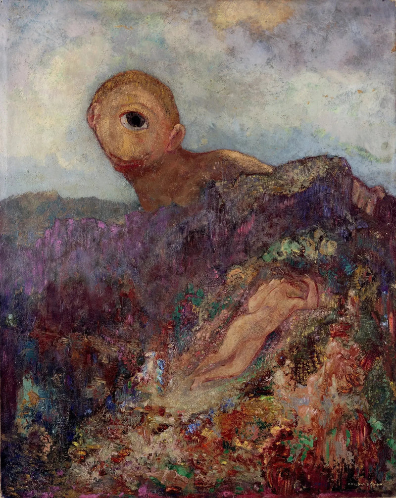 Cyklopen - Odilon Redon