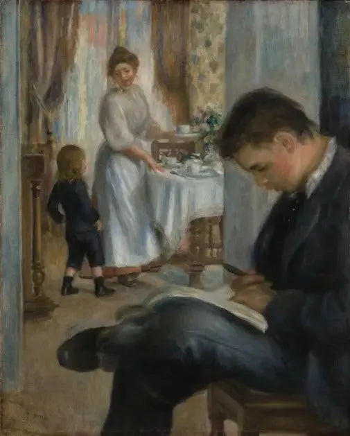 Frukost i Berneval - Pierre-Auguste Renoir