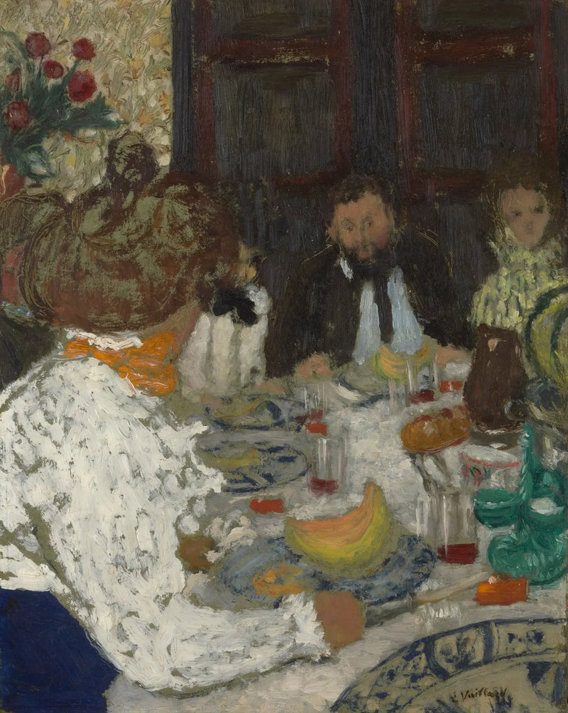 Frukosten - Édouard Vuillard