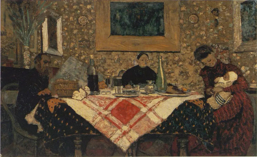 Familjemiddag - Édouard Vuillard