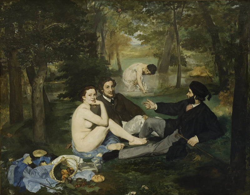 Frukost på gräset - Édouard Manet