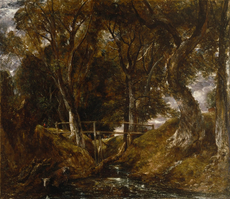 Dell vid Helmingham Park - John Constable