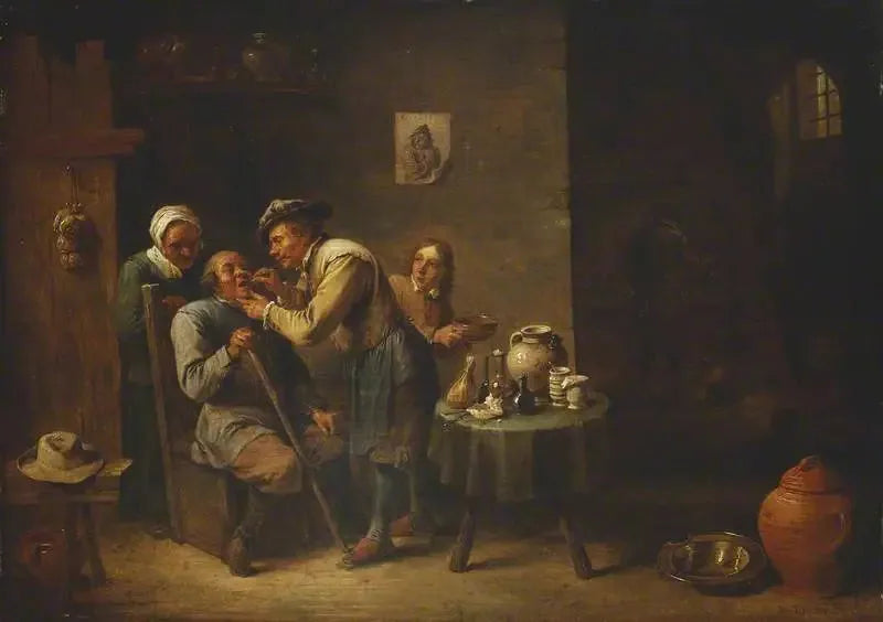 Tandläkaren - David Teniers den yngre