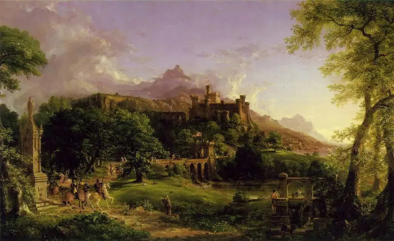 Avfärden - Thomas Cole