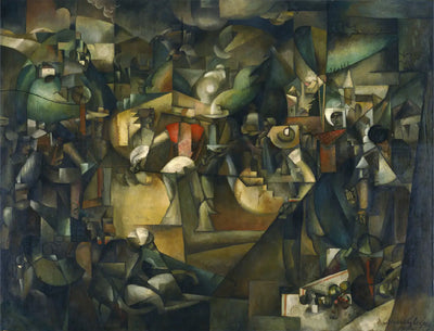 Le Dépiquage des Moissons - Albert Gleizes - Alpha Reproduction
