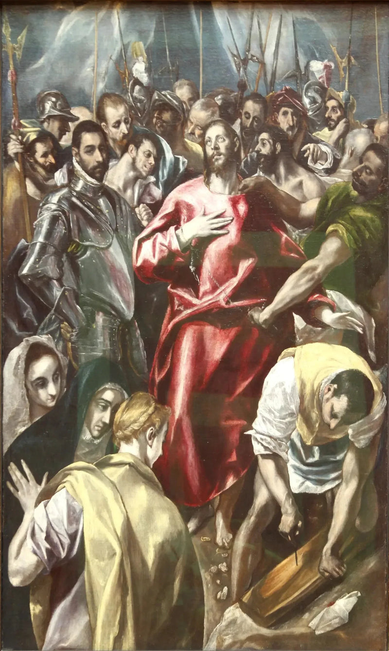 Kristi avskiljande - El Greco