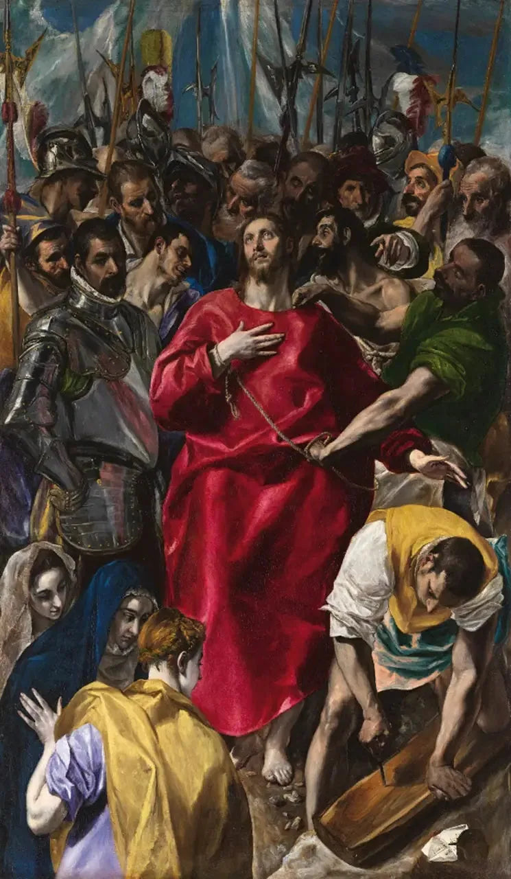 Kristi avskiljande - El Greco