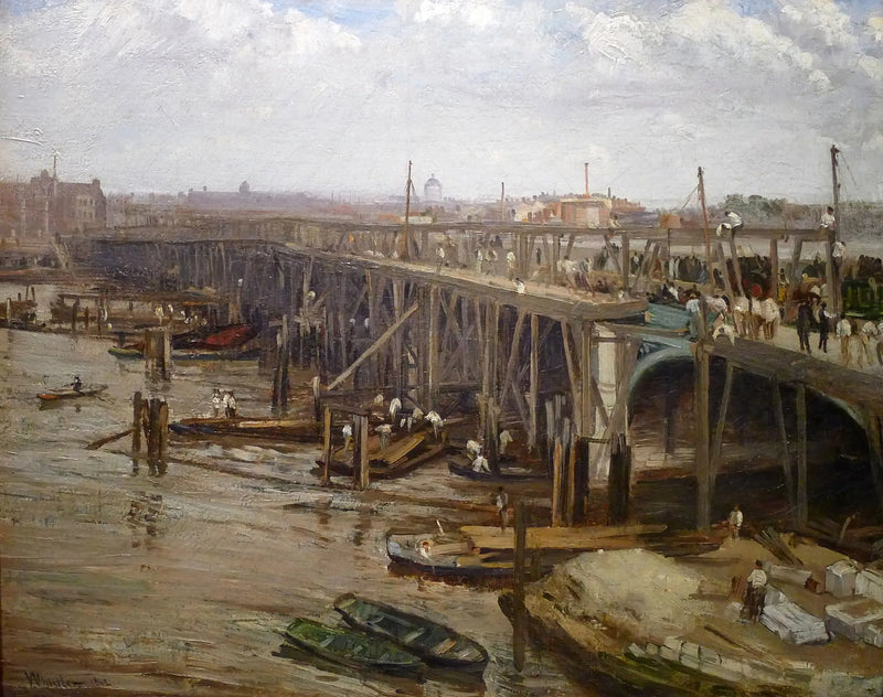 Den sista av gamla Westminster - James Abbott McNeill Whistler