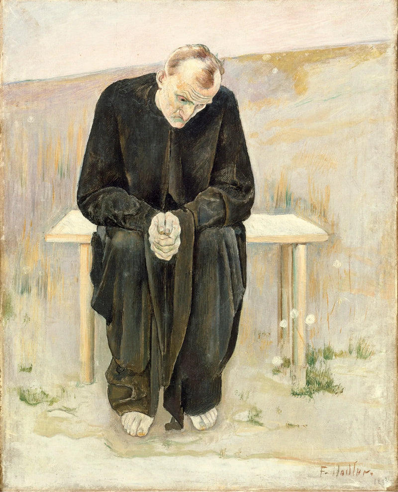 Den desillusionerade - Ferdinand Hodler