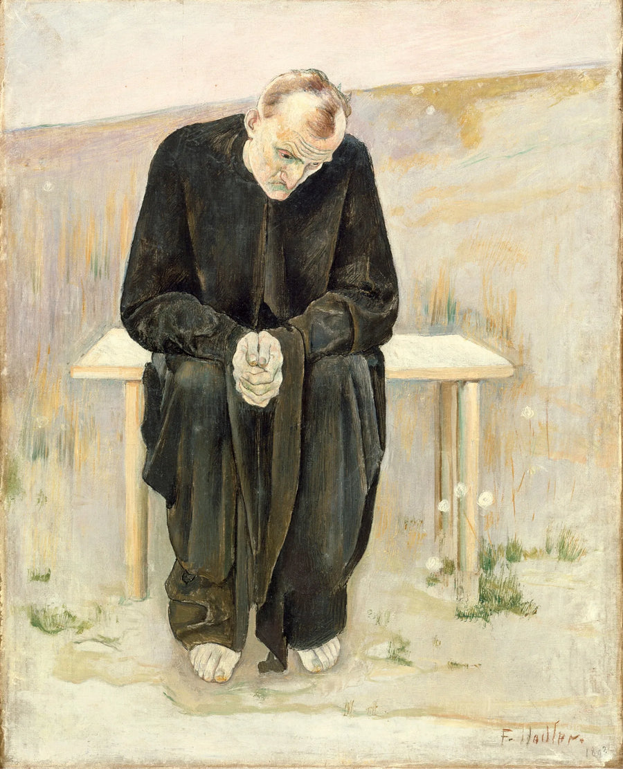 Den desillusionerade - Ferdinand Hodler