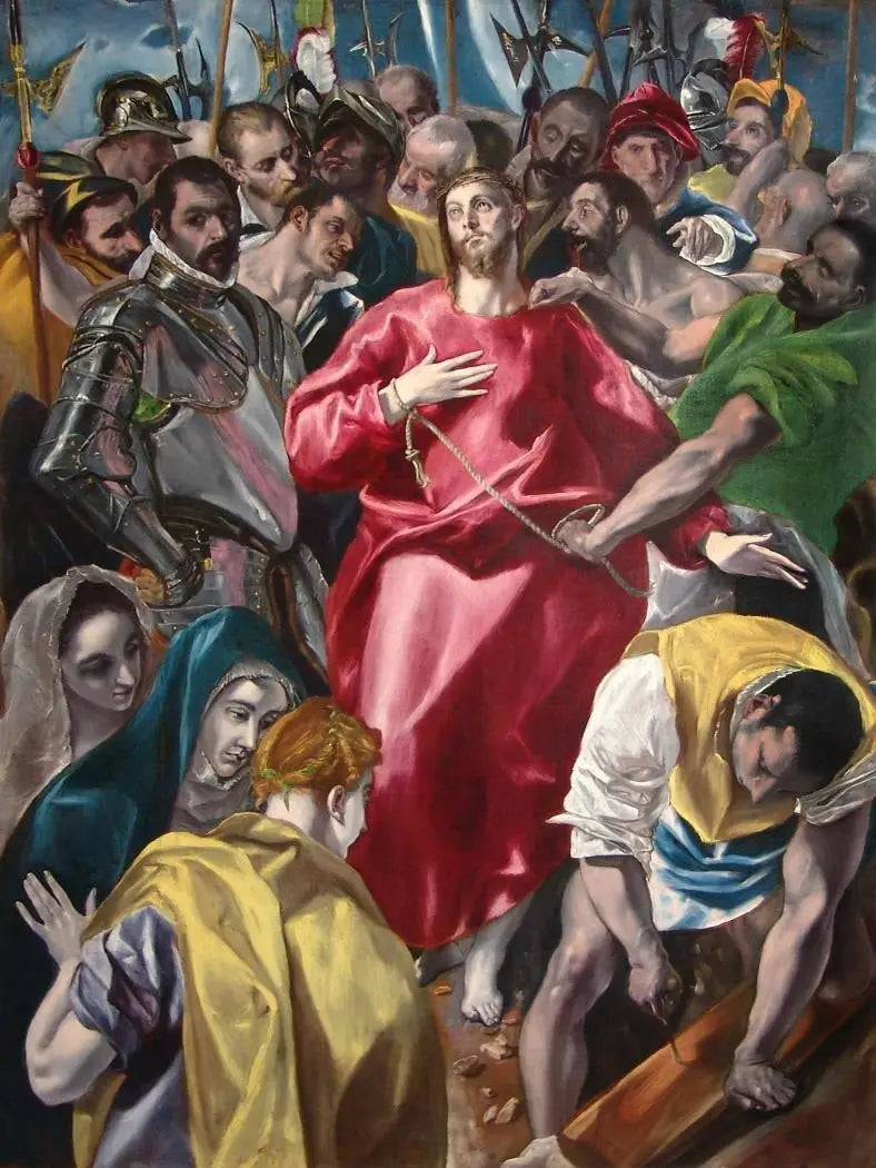 Jesu avklädning - El Greco