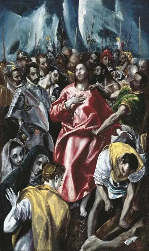 Kristi avklädning - El Greco