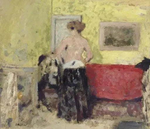 Nattlinne bakifrån - Édouard Vuillard