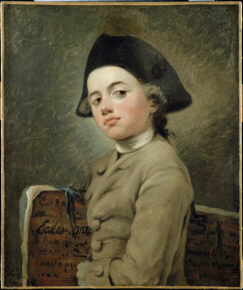 Tecknaren, bröstbild - Nicolas-Bernard Lépicié