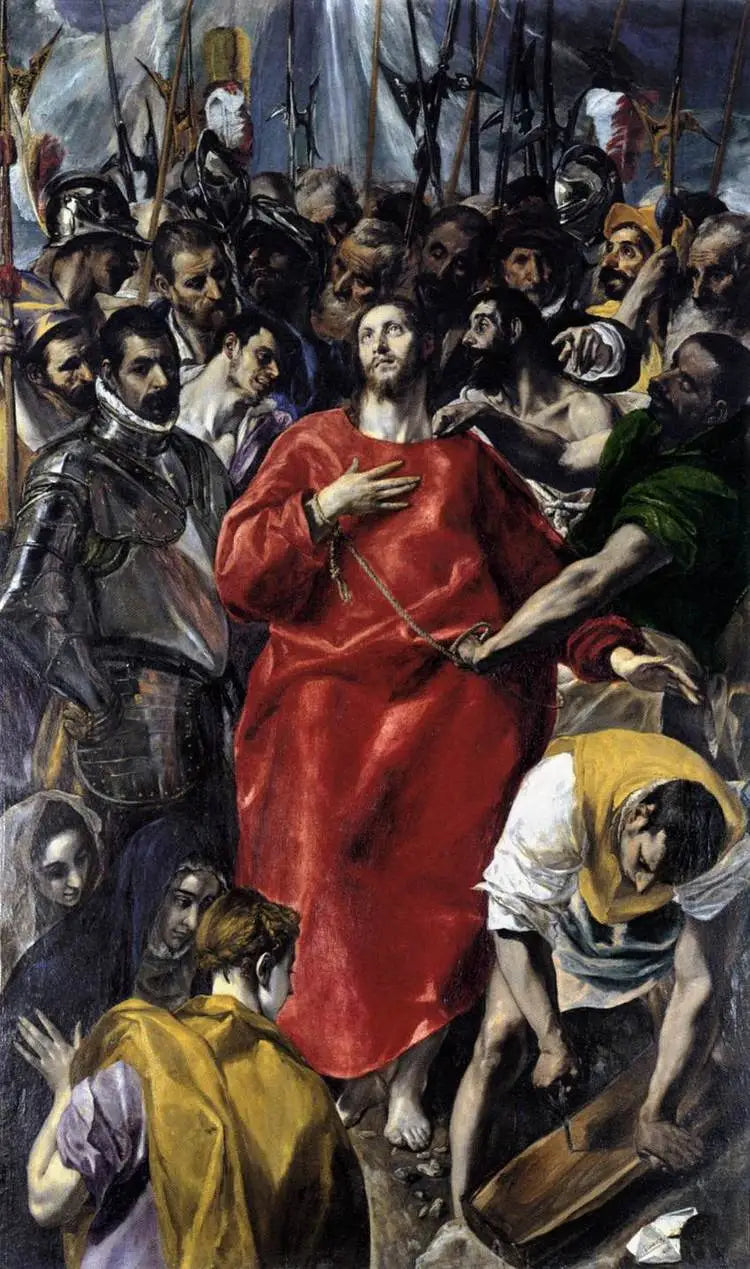Kristi avklädning. Contini Bonacossi-samlingen - El Greco