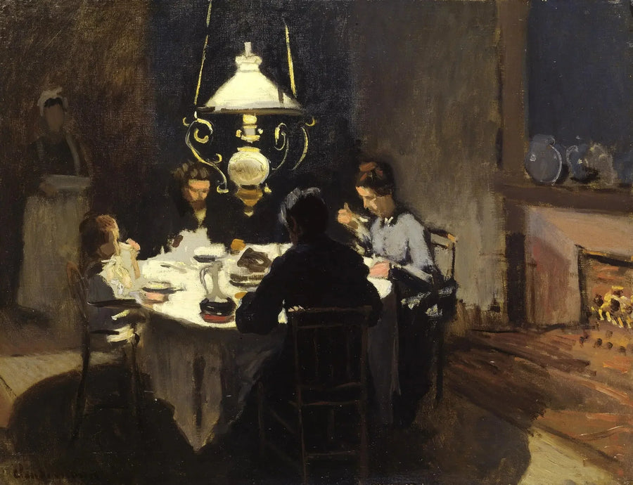 Middagen - Claude Monet