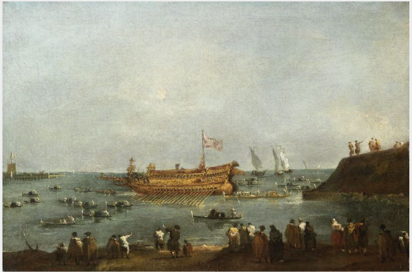 Doge gifter sig med Adriatiska havet - Francesco Guardi