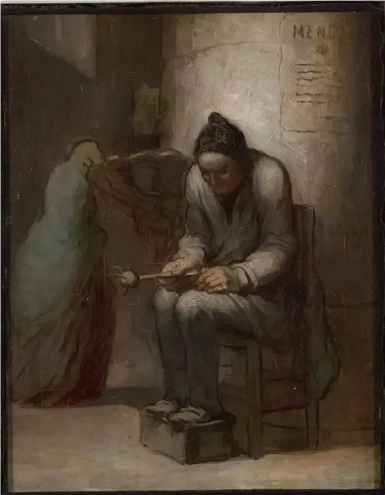 Vattenbesprutaren vid Notre Dame - Honoré Daumier