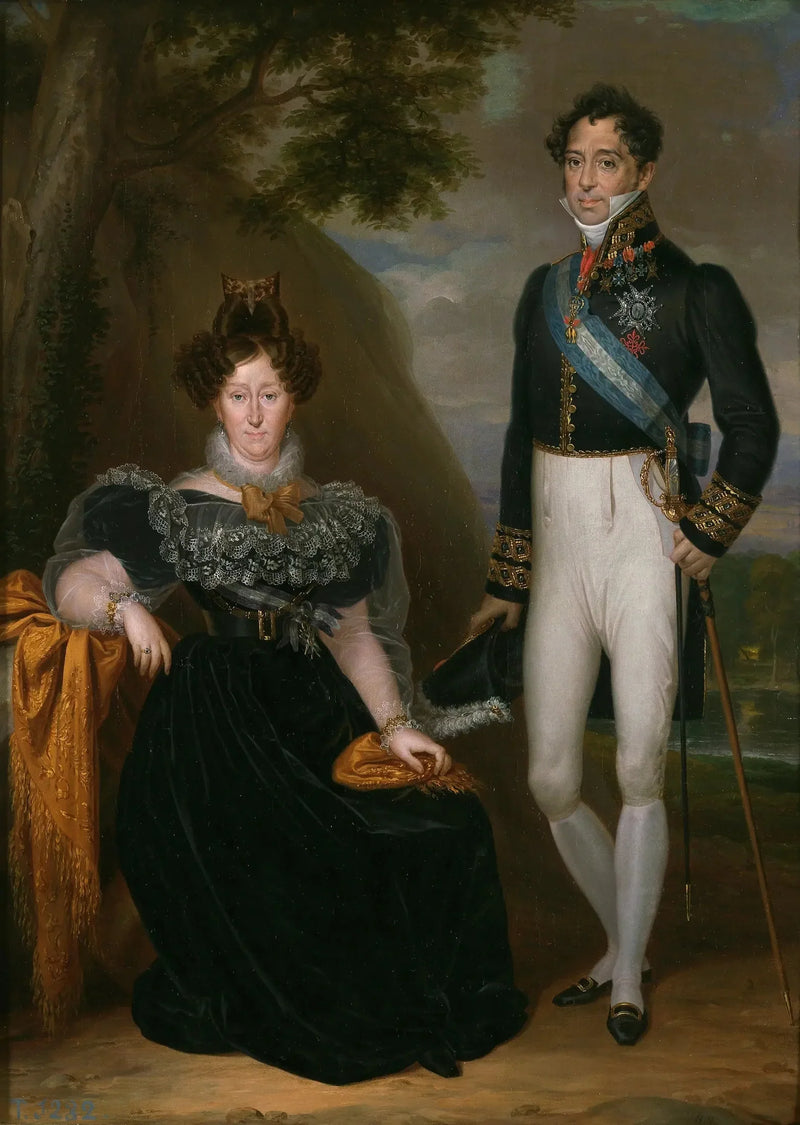 Hertigen och hertinnan av San Fernando de Quiroga - Rafael Tejeo