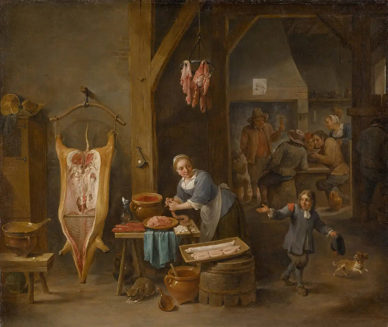 Korvmakaren - David Teniers den yngre