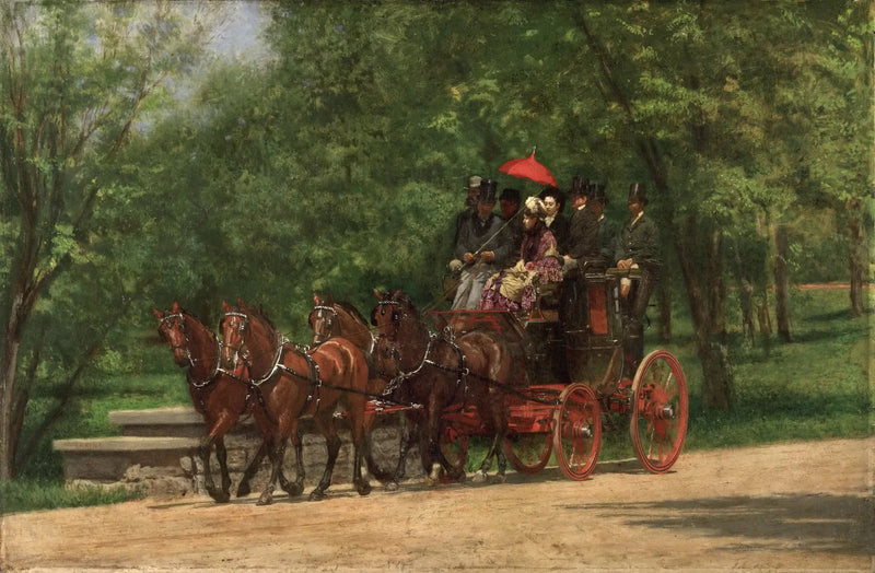 Fairman Rogers Four-in-Hand - Thomas Eakins