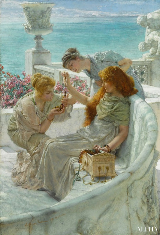 Le favori de la fortune - Lawrence Alma-Tadema Reproductions de tableaux à la peinture à l’huile