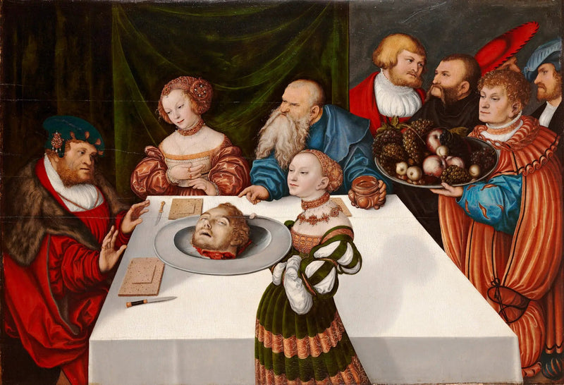 Herodes fest - Lucas Cranach den äldre