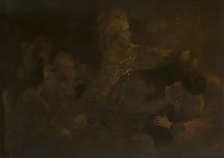 Belshazzars fest - Rembrandt